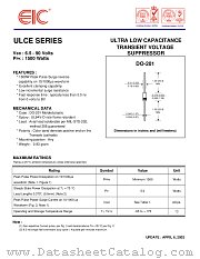ULCE8.0A datasheet pdf EIC discrete Semiconductors