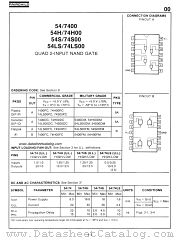 54H00 datasheet pdf Fairchild Semiconductor