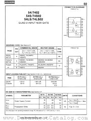 74S02 datasheet pdf Fairchild Semiconductor