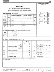 5406 datasheet pdf Fairchild Semiconductor