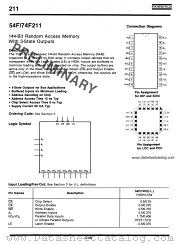 74F211 datasheet pdf Fairchild Semiconductor