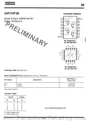 54F38 datasheet pdf Fairchild Semiconductor