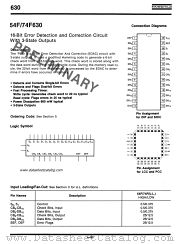 54F630 datasheet pdf Fairchild Semiconductor