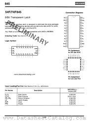 54F845 datasheet pdf Fairchild Semiconductor