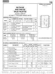 74S132 datasheet pdf Fairchild Semiconductor