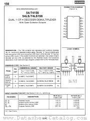 74156 datasheet pdf Fairchild Semiconductor