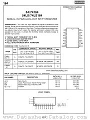 54164 datasheet pdf Fairchild Semiconductor