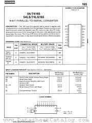 74165 datasheet pdf Fairchild Semiconductor