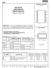 74S174 datasheet pdf Fairchild Semiconductor