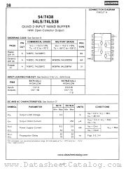 5438 datasheet pdf Fairchild Semiconductor