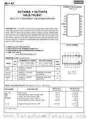 7446A datasheet pdf Fairchild Semiconductor