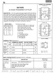 7470 datasheet pdf Fairchild Semiconductor
