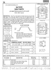 5472 datasheet pdf Fairchild Semiconductor