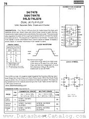 5476 datasheet pdf Fairchild Semiconductor