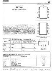 5480 datasheet pdf Fairchild Semiconductor