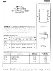 5483A datasheet pdf Fairchild Semiconductor