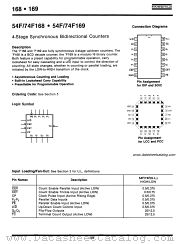 54F168 datasheet pdf Fairchild Semiconductor