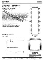74F557 datasheet pdf Fairchild Semiconductor