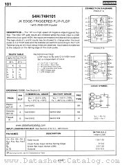 74H101 datasheet pdf Fairchild Semiconductor