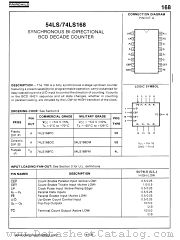 74LS168 datasheet pdf Fairchild Semiconductor