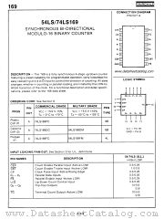 74LS169 datasheet pdf Fairchild Semiconductor