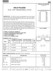 74LS256 datasheet pdf Fairchild Semiconductor