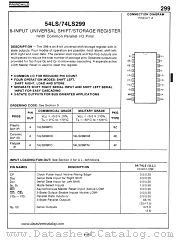 74LS299 datasheet pdf Fairchild Semiconductor