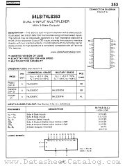 74LS353 datasheet pdf Fairchild Semiconductor