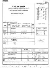 54LS366A datasheet pdf Fairchild Semiconductor