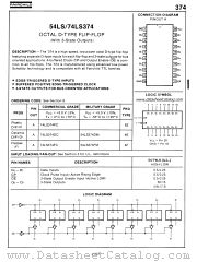 54LS374 datasheet pdf Fairchild Semiconductor