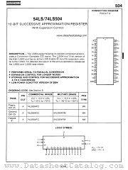 74LS504 datasheet pdf Fairchild Semiconductor