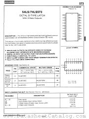 54LS573 datasheet pdf Fairchild Semiconductor