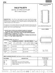 54LS574 datasheet pdf Fairchild Semiconductor