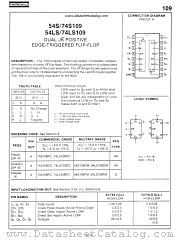 74LS109 datasheet pdf Fairchild Semiconductor