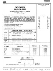 74S253 datasheet pdf Fairchild Semiconductor