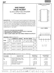 74S257 datasheet pdf Fairchild Semiconductor