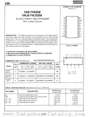 74LS258 datasheet pdf Fairchild Semiconductor