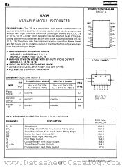 9305 datasheet pdf Fairchild Semiconductor