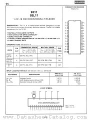 93L11 datasheet pdf Fairchild Semiconductor