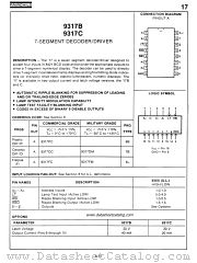 9317B datasheet pdf Fairchild Semiconductor