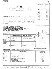 93H72 datasheet pdf Fairchild Semiconductor