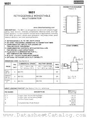 9601 datasheet pdf Fairchild Semiconductor