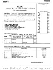 96LS42 datasheet pdf Fairchild Semiconductor