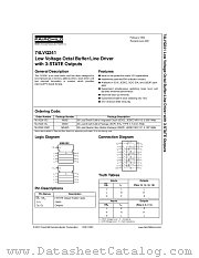74LVQ241 datasheet pdf Fairchild Semiconductor