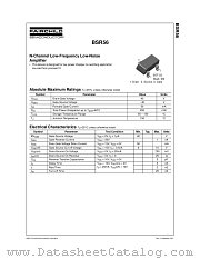 BSR56 datasheet pdf Fairchild Semiconductor
