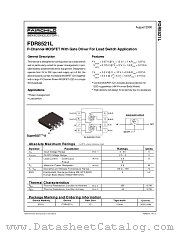 FDR8521L datasheet pdf Fairchild Semiconductor