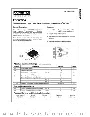 FDS6898A datasheet pdf Fairchild Semiconductor