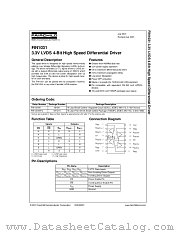 FIN1031 datasheet pdf Fairchild Semiconductor