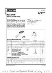 FQA13N50 datasheet pdf Fairchild Semiconductor