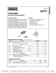 FQPF20N06L datasheet pdf Fairchild Semiconductor